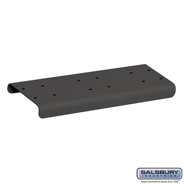 Spreader - 2 Wide - for Rural Mailboxes and Townhouse Mailboxes - Black